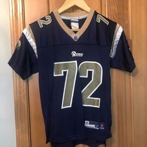 Authentic NFL St Louis Rams 72 Chris Long Jersey - M